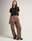 Richer Poorer - Pima Boxy Crop Tee - Black -