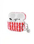 Wildflower - Red Gingham Hearts AirPods -