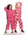 Boyko - Kitt Pants - Hot Pink Squiggle -