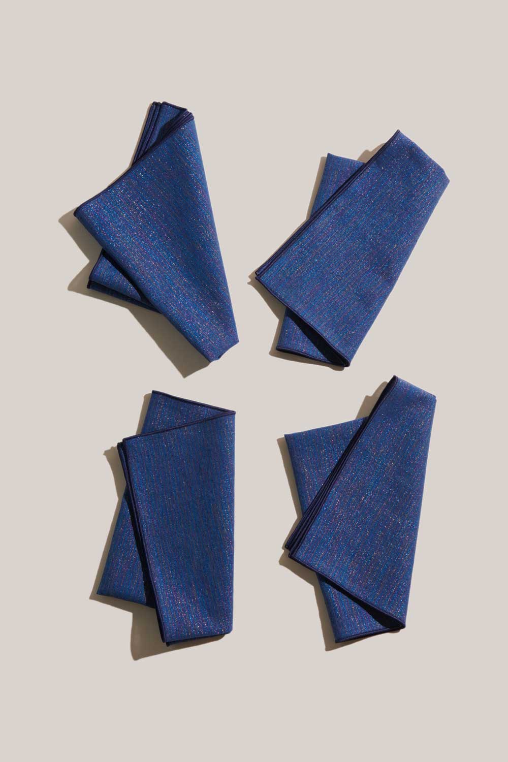 Sapphire Linen Napkin Set