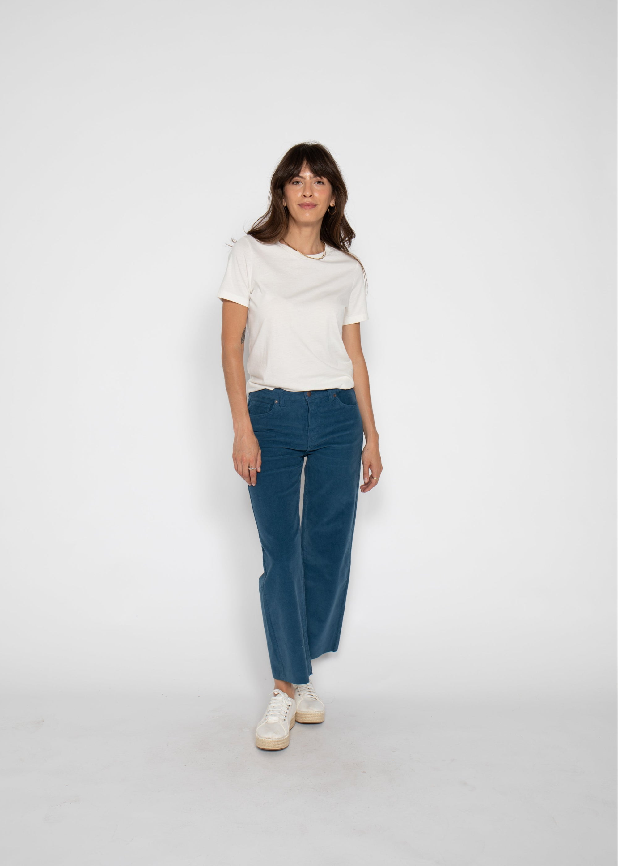 Aberdeen Wide Crop - Majolica Blue
