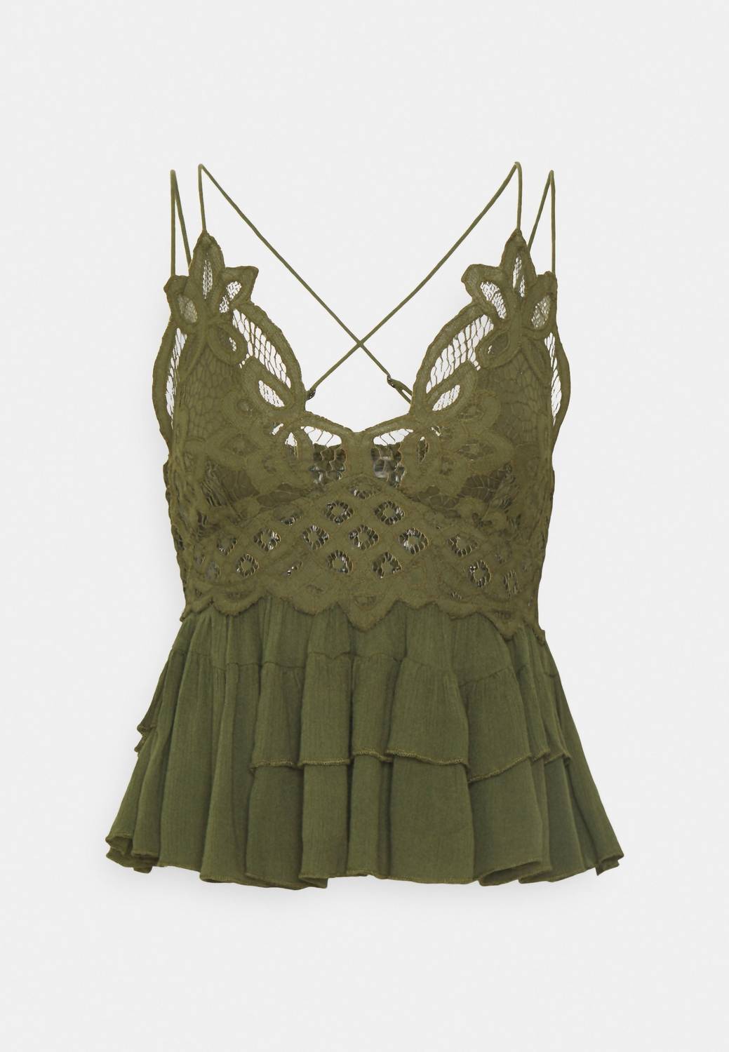 Adella Cami Top - Olive