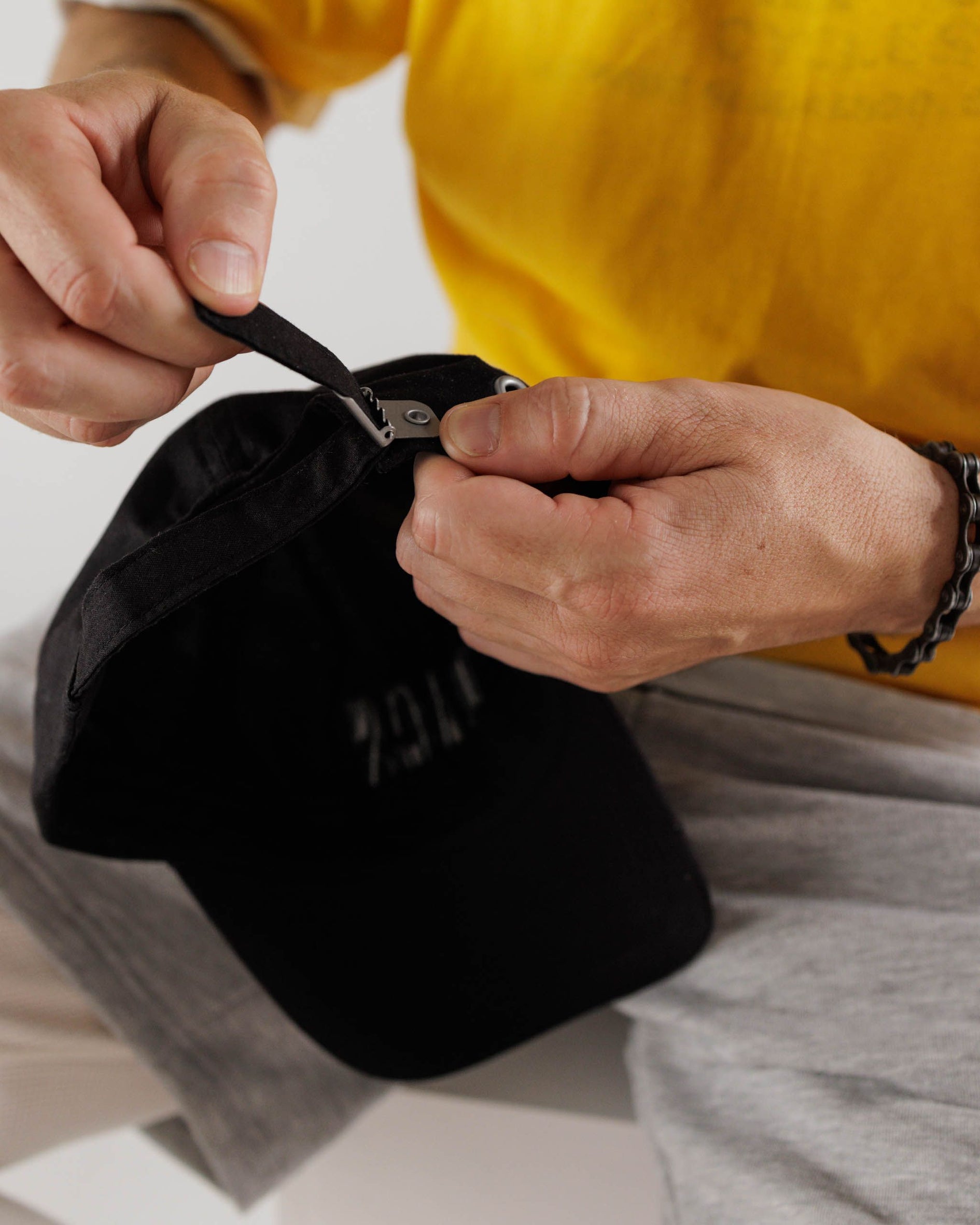 Baseball Cap - Black "BAGS" - offe market