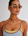 Le Specs - Gigglemug Sunglasses - Nude -