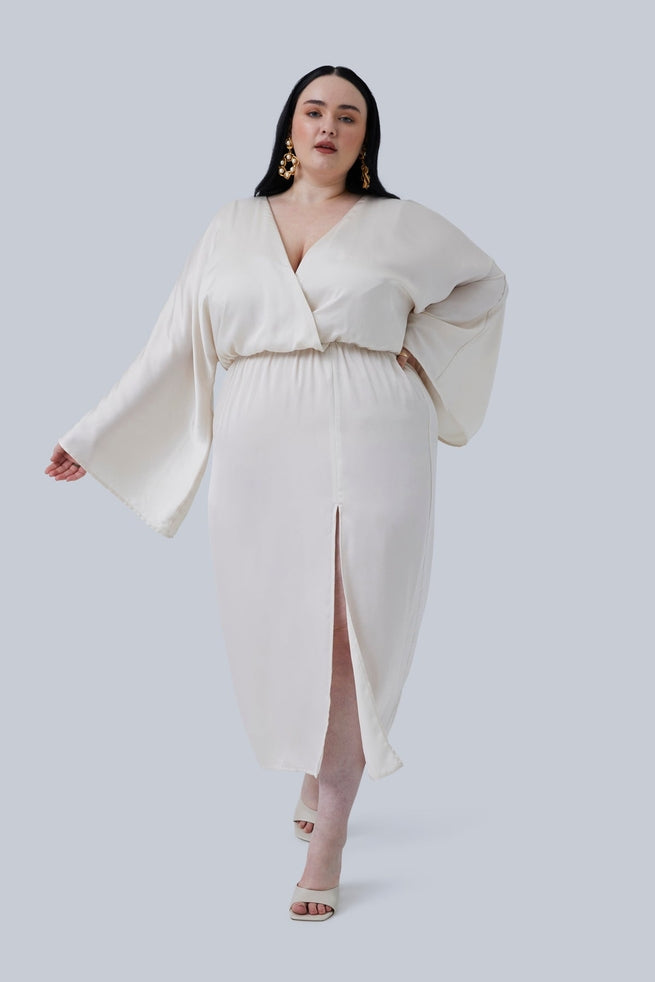 Alayiah Midi Dress - Ivory
