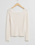 & Other Stories - Amela Sweater - White -