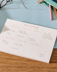 Papier - Weekly Desk Planner, Undated - Fresh Growth -