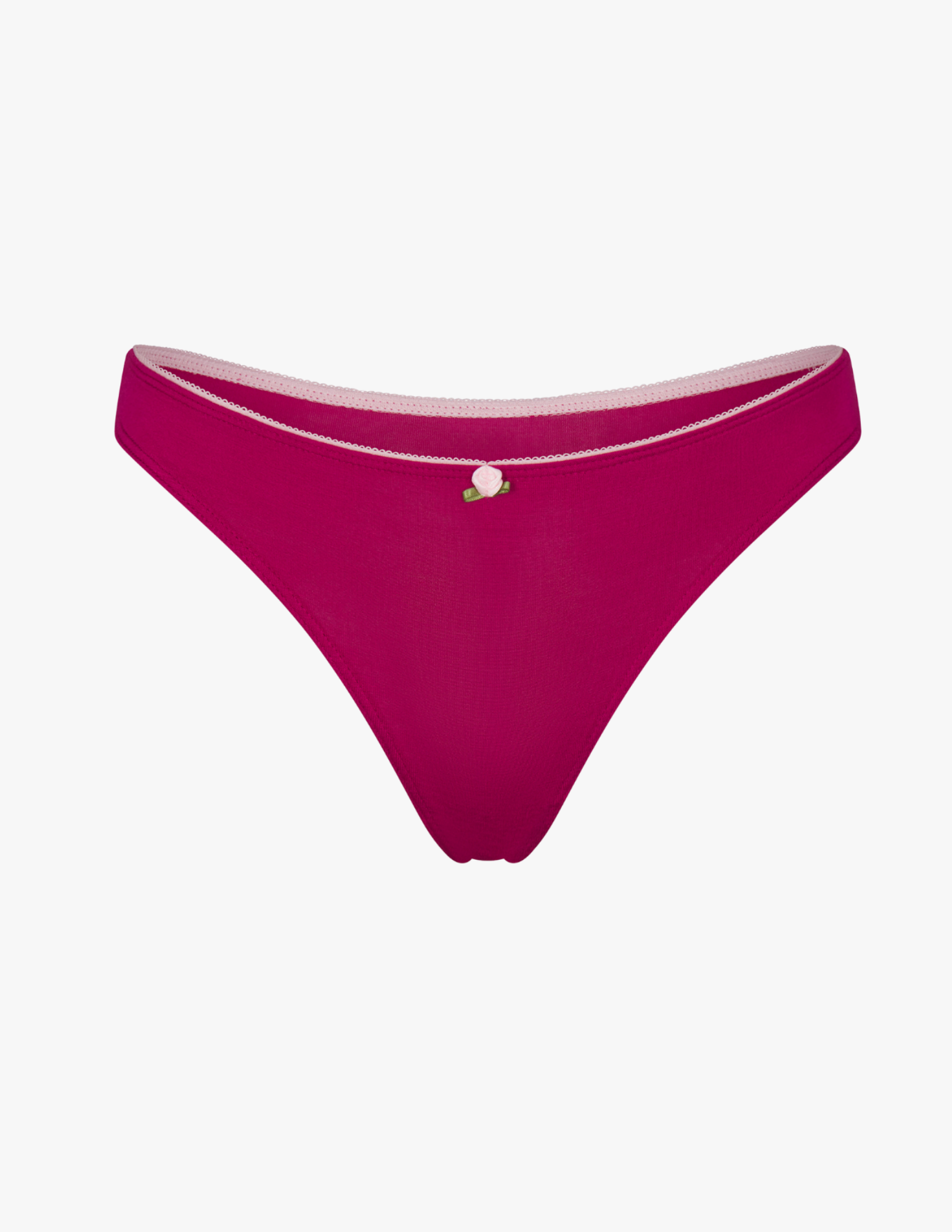 Low Rise Thong - Magenta