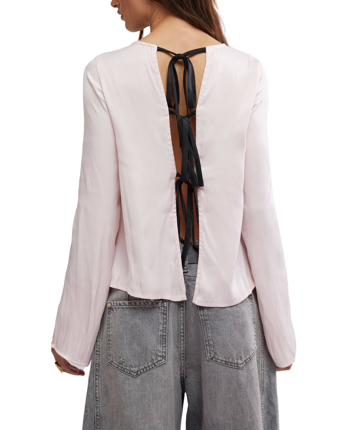 Arabella Blouse - White Blush