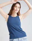 Richer Poorer - Vintage Rib Tank - Moonlit Ocean -