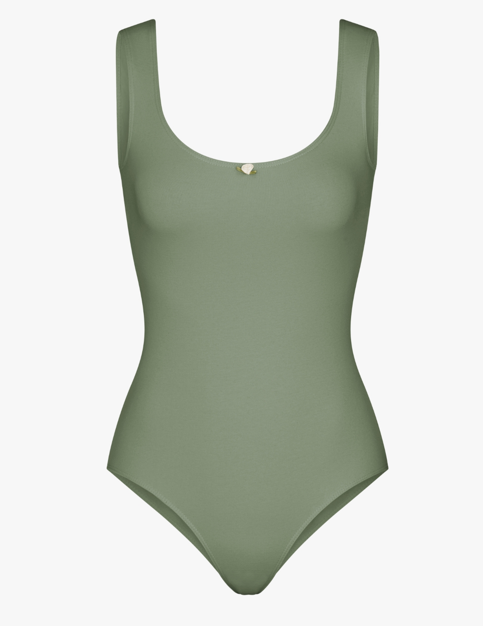 Perfect Scoop Bodysuit - Sage