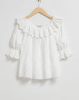& Other Stories - Lolly Blouse - White -