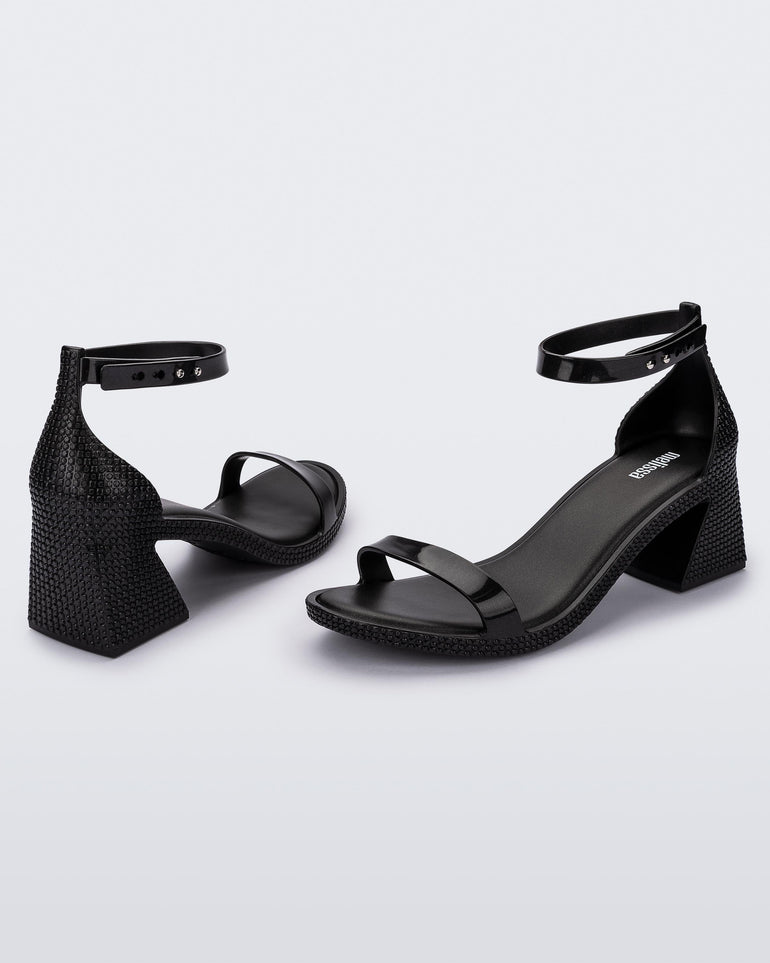 Lux Heel - Metallic Black