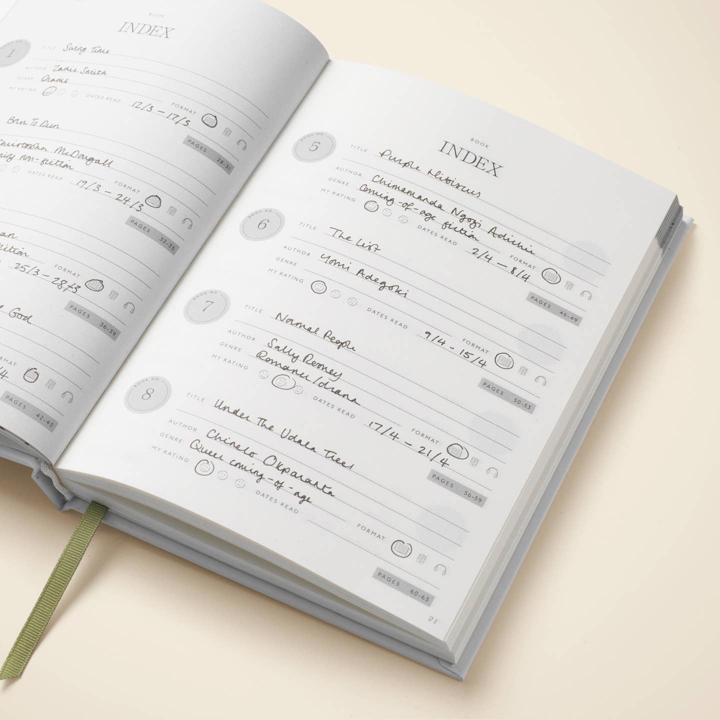 BIBLIOTHEQUE Reading Journal