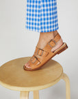Intentionally Blank - Jiji Sandal - TAN LEATHER