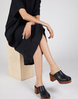 Intentionally Blank - Facts Leather Platform Clog -