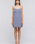 Toit Volant - Verona Short Dress 2.0 - Navy White -