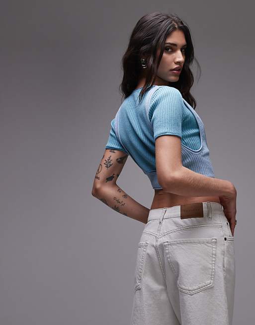 Olympus Layer Rib - Sky Blue