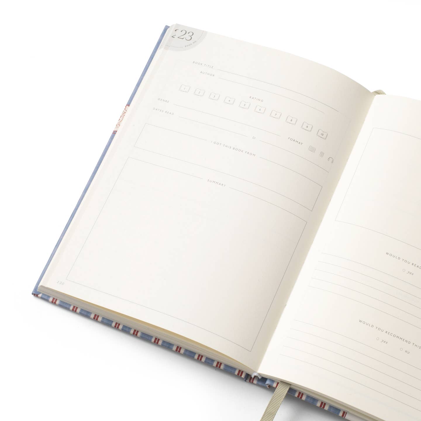 BIBLIOTHEQUE Reading Journal