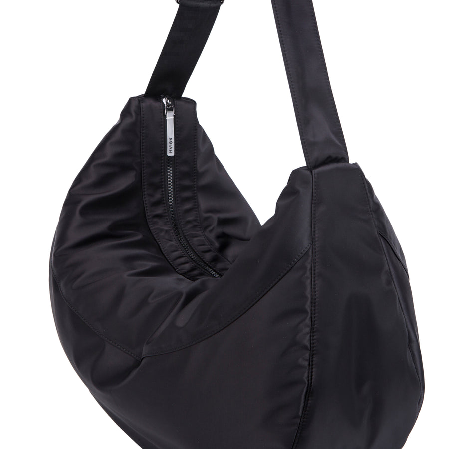 Edna Shiny Twill - Finest Black