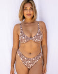 Serei Swim - Sovanna Top - Brown Tropic -