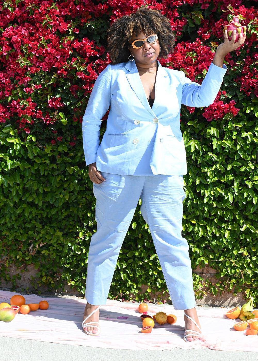 Rachel Antonoff - Billie Blazer - Periwinkle -