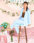 Rachel Antonoff - Billie Blazer - Periwinkle -