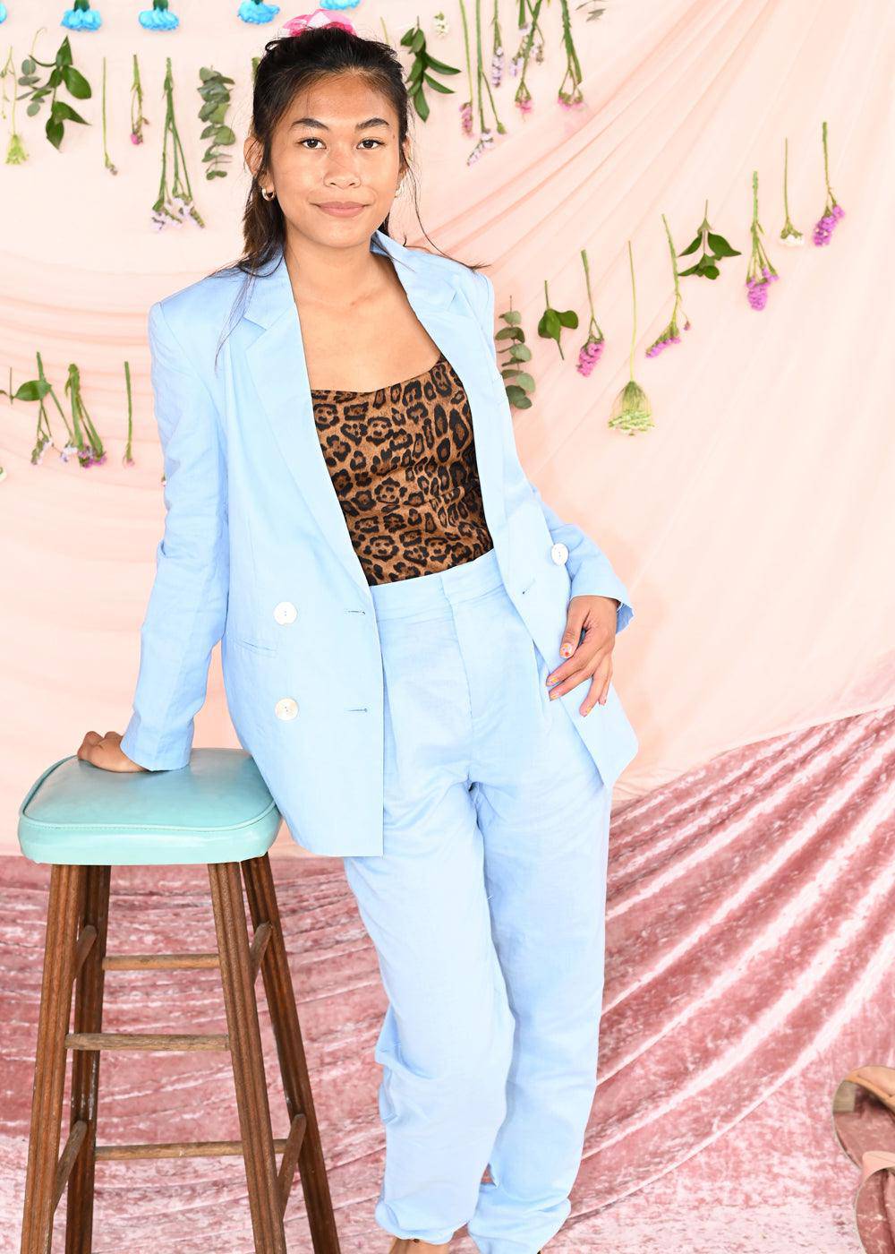 Rachel Antonoff - Billie Blazer - Periwinkle -