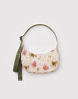 Baggu - Small Nylon Crescent Bag - Abstract Floral -