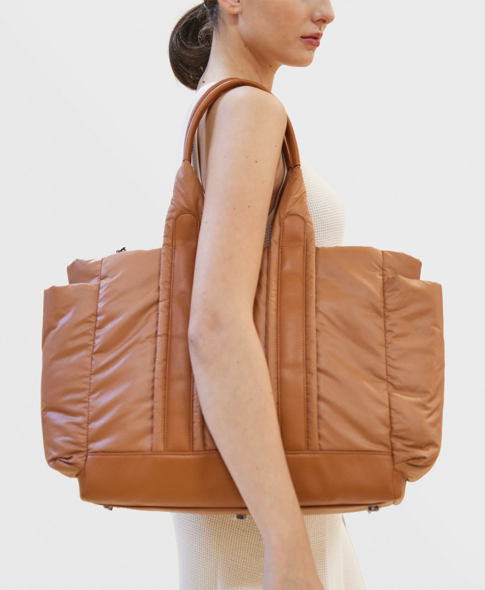 Baby Tote - Clay Nylon