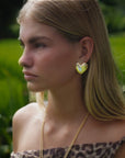 Celeste Starre - Forever Cupid Earrings - Gold -