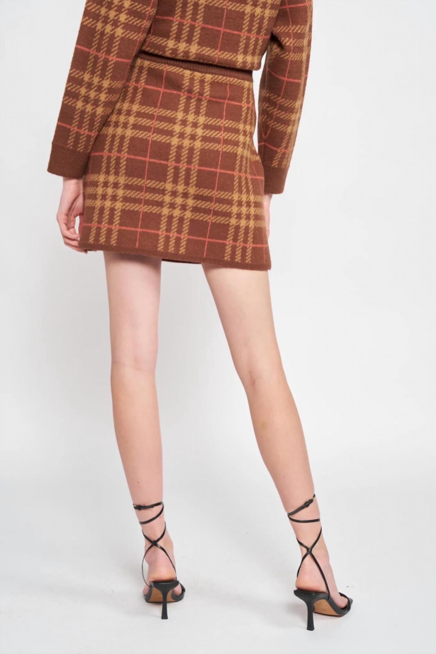 Brontë Sweater Skirt