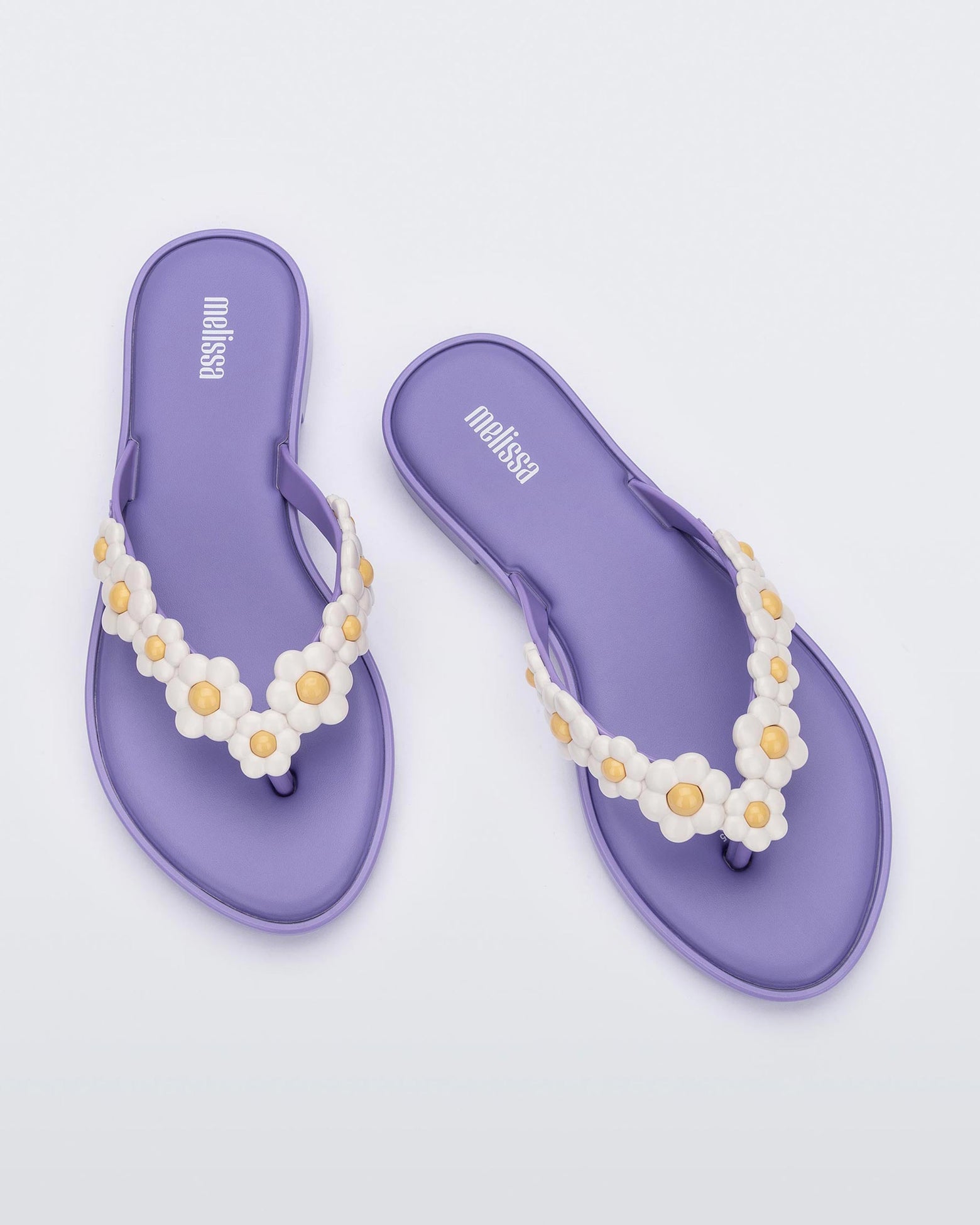 Flip Flop Spring - Lilac/White