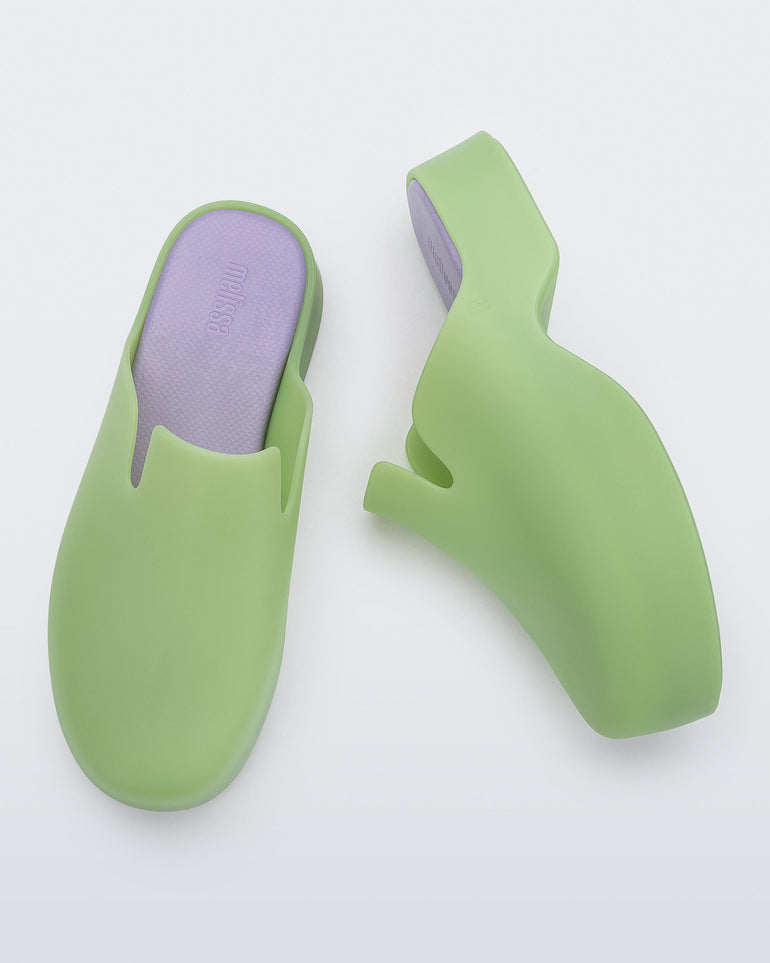 Zoe Sandal - Green/Purple