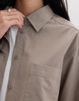 Richer Poorer - Venice Button Up Shirt - Warm Grey -