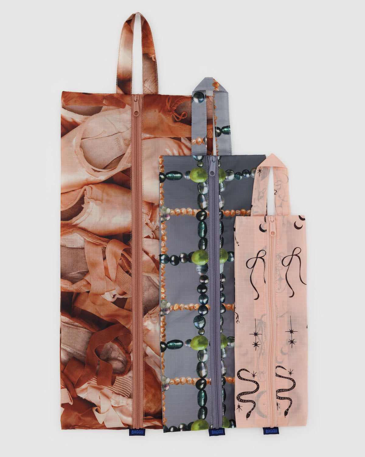 Baggu - 3D Zip Set - Ballet Icons -