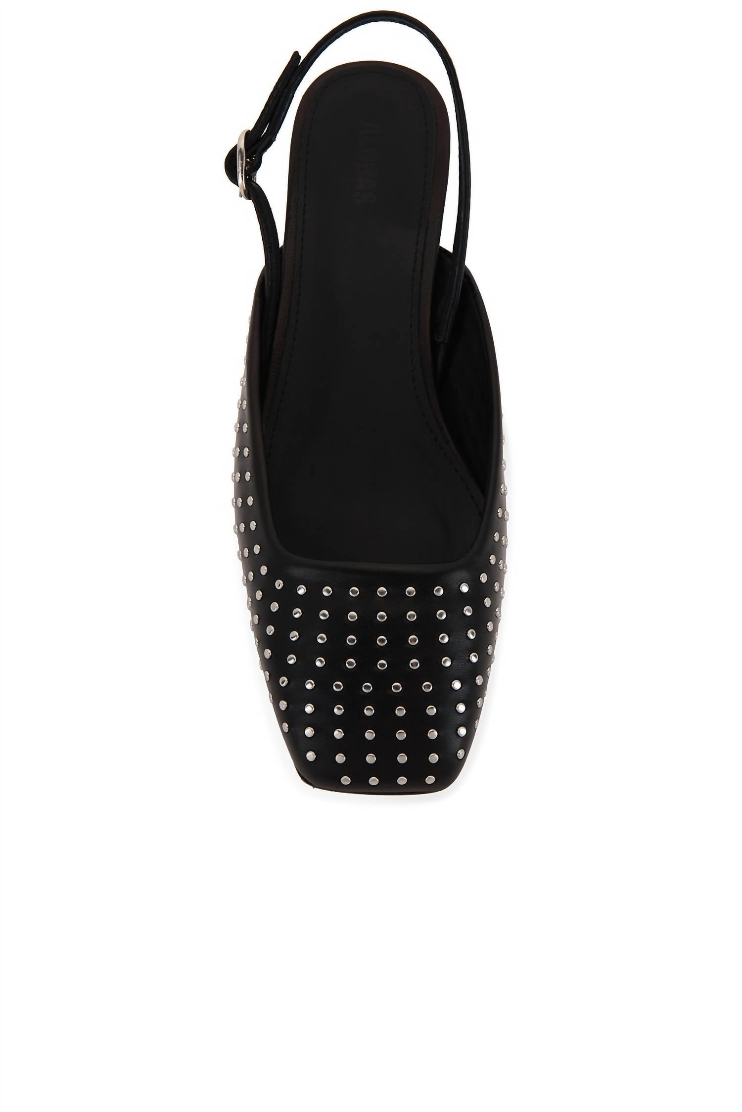 Lindy Studs Leather Pumps