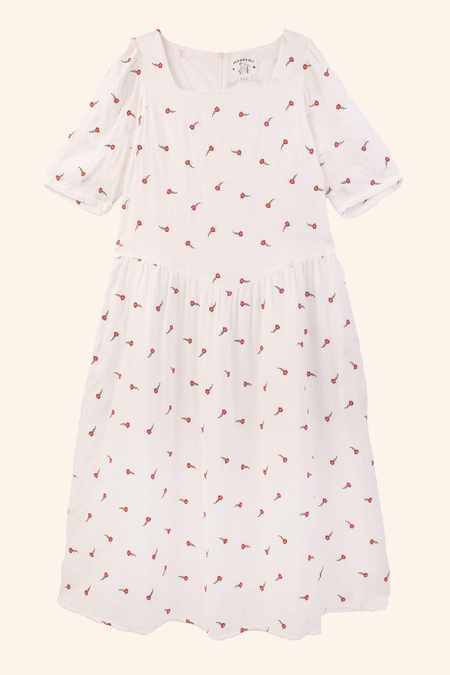 Alyssum Dress - Red Rose - offe market