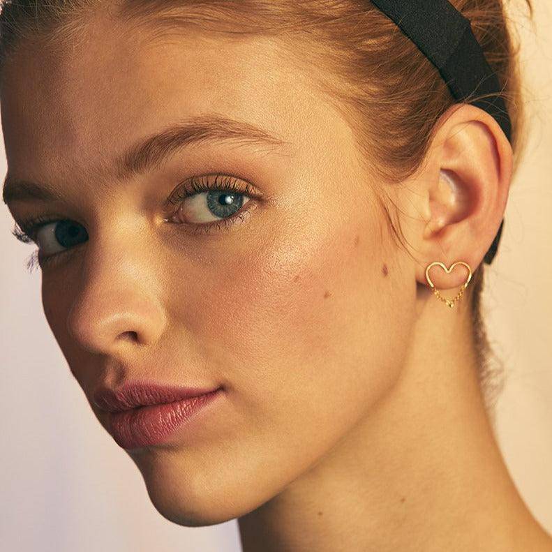 Carrie Chain Studs - Grande - offe market