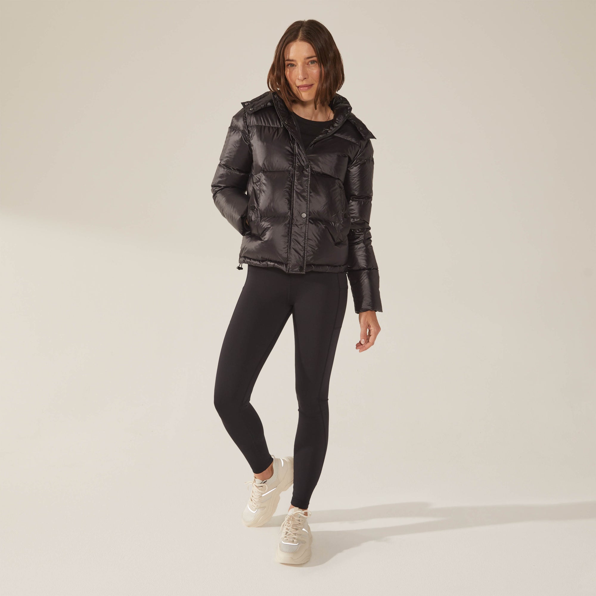 Italic - Adeline Hooded Down Puffer Jacket -