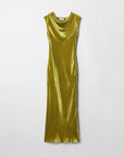 & Other Stories - Charlie Velvet Dress - Green -