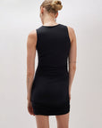 Richer Poorer - Carrie Shirred Mini - Black -