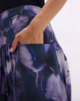 Richer Poorer - Stevie Tiered Maxi Skirt - Purple Ghost Floral -