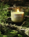 Element Glass Candle - Earth