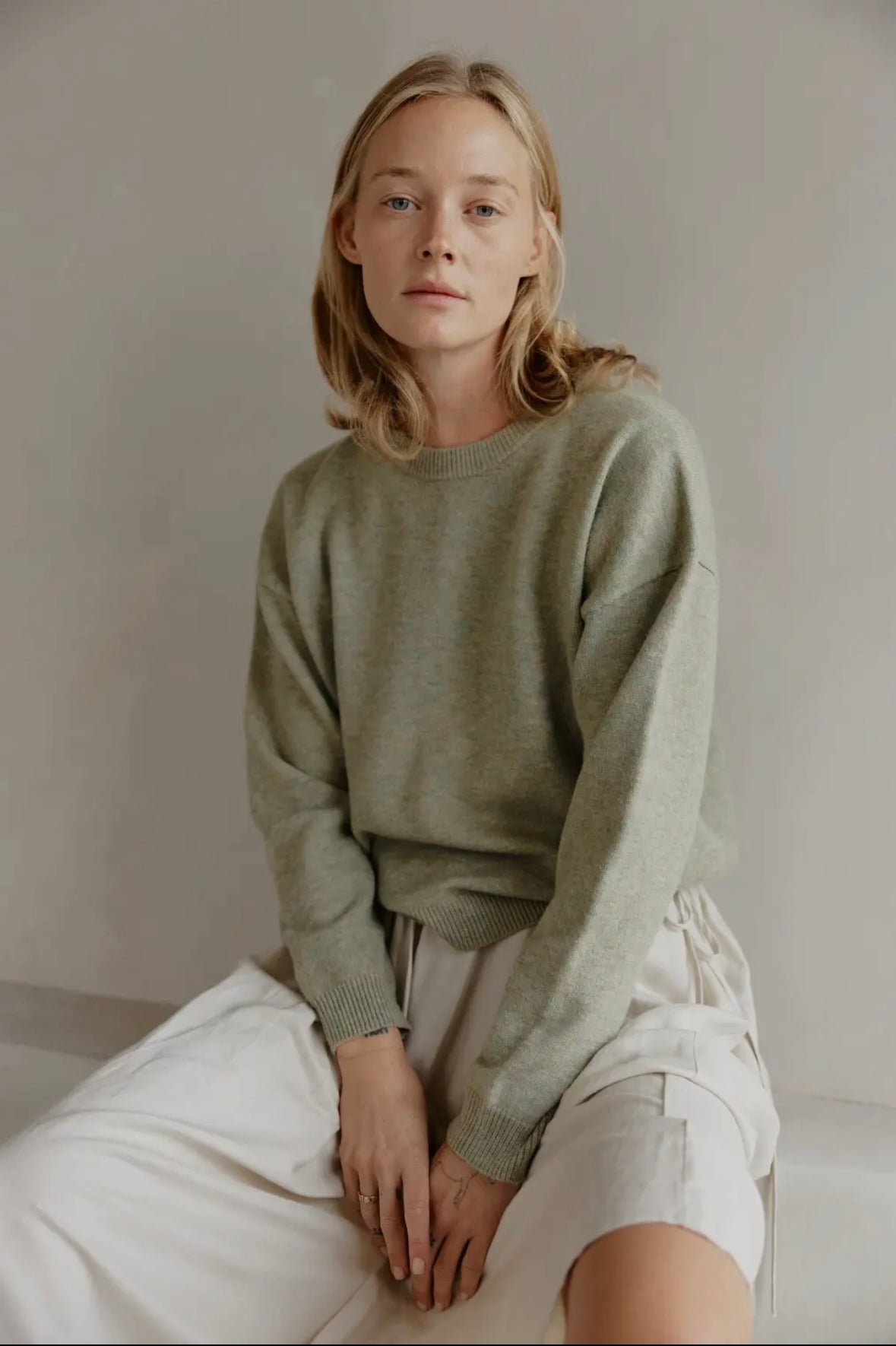 Sutton Sweater - Sage