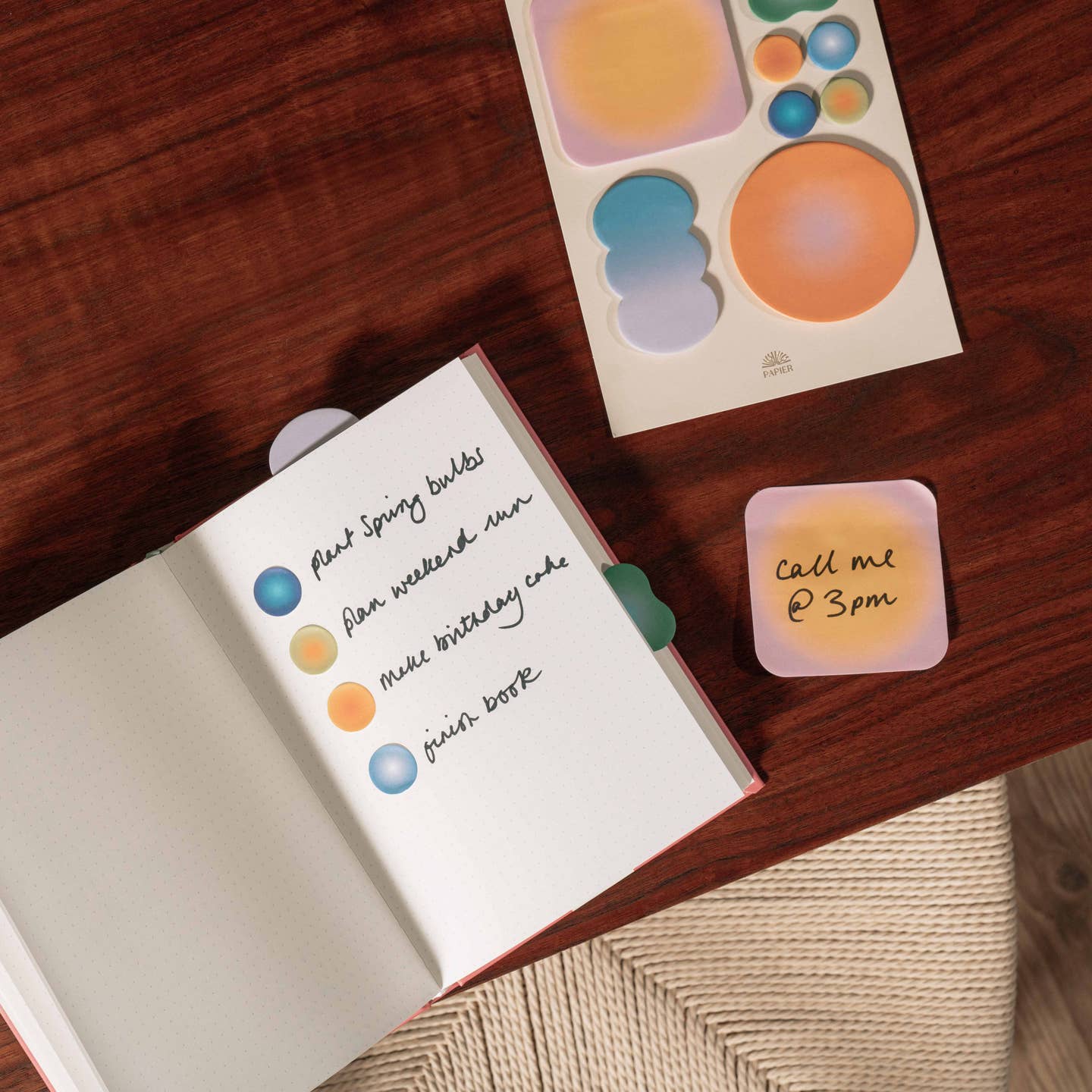 Vibrance Sticky Notes Set