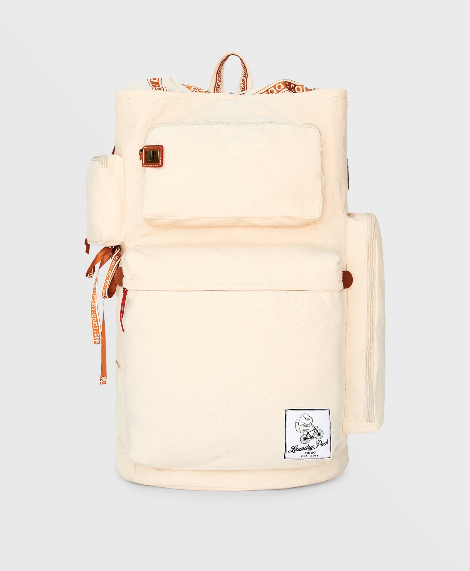 Laundry Backpack - Natural Canvas