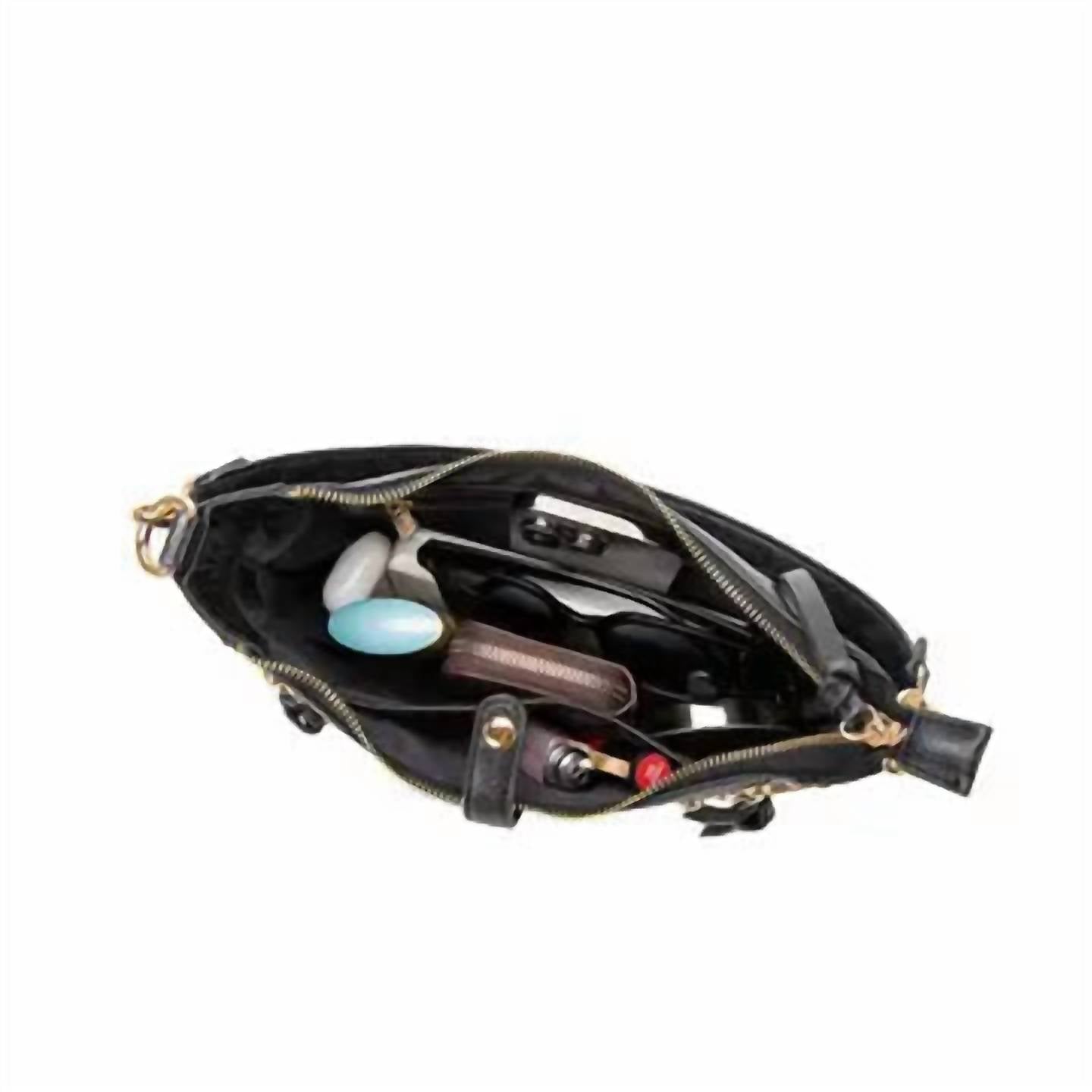Maeve Vegan Shoulder Bag - Black