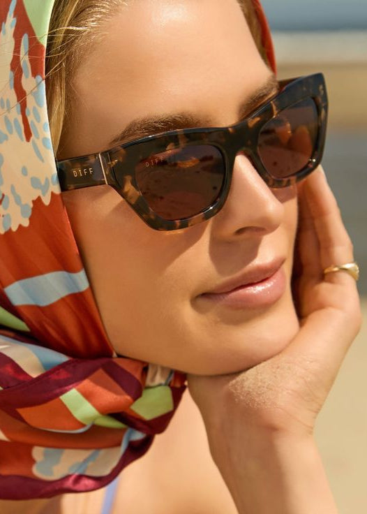 Katarina Sunglasses - Espresso Tortoise