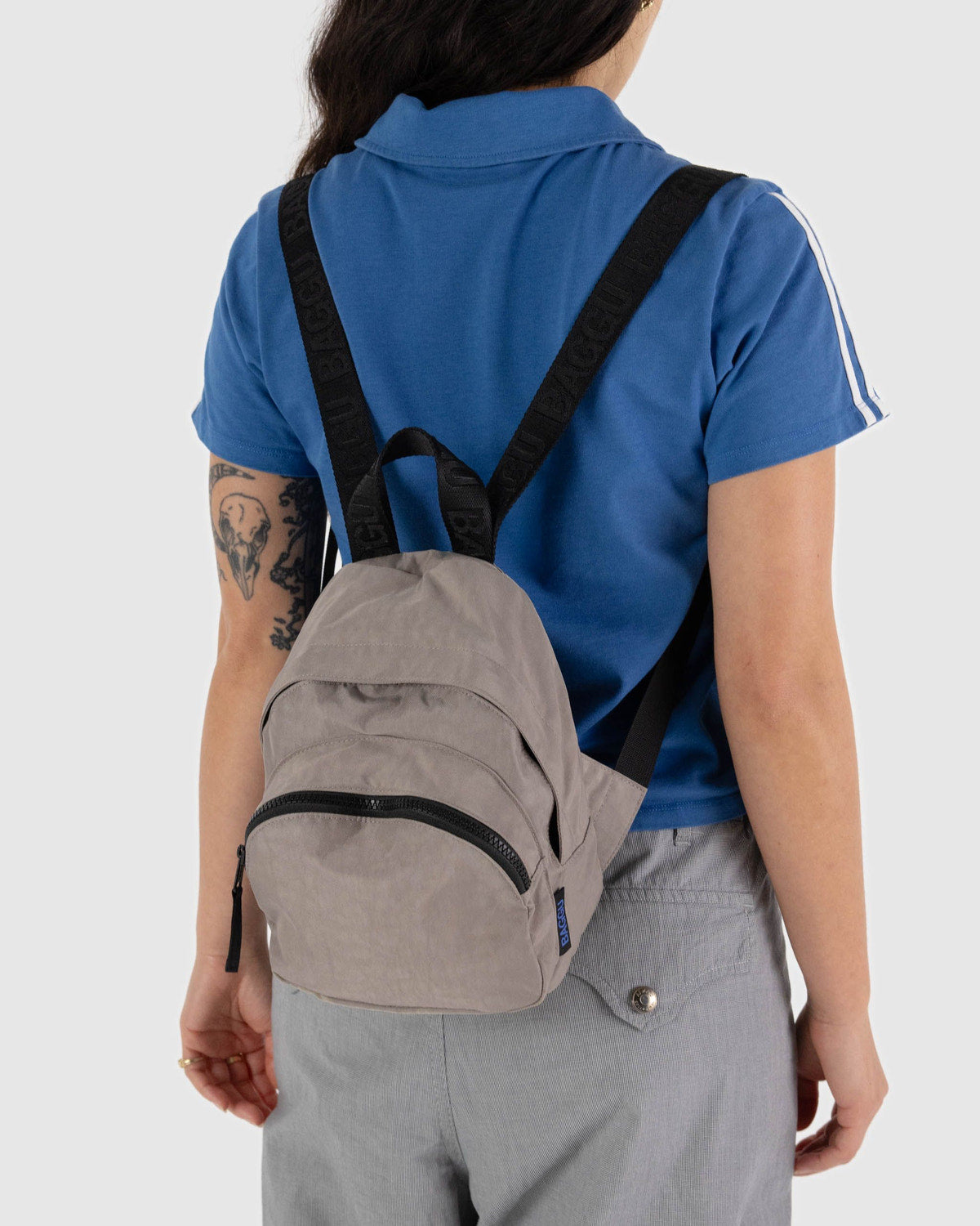 Baggu - Mini Nylon Backpack - Dove -